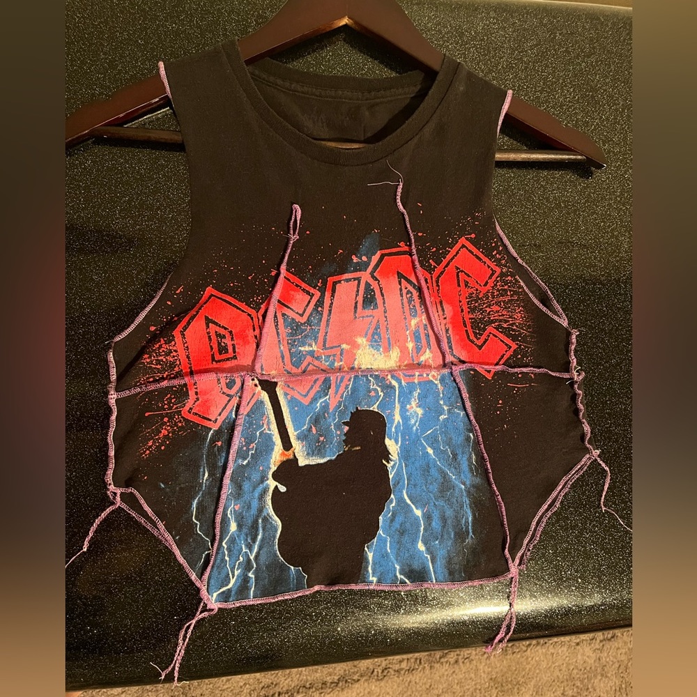 Vintage AC/DC Tank Top small